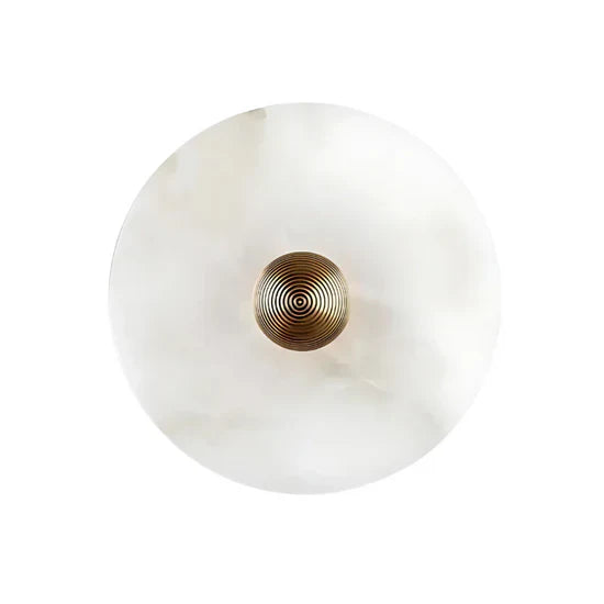 Vivia Round LED Wall Lamp from Albast in Scandinavian Style