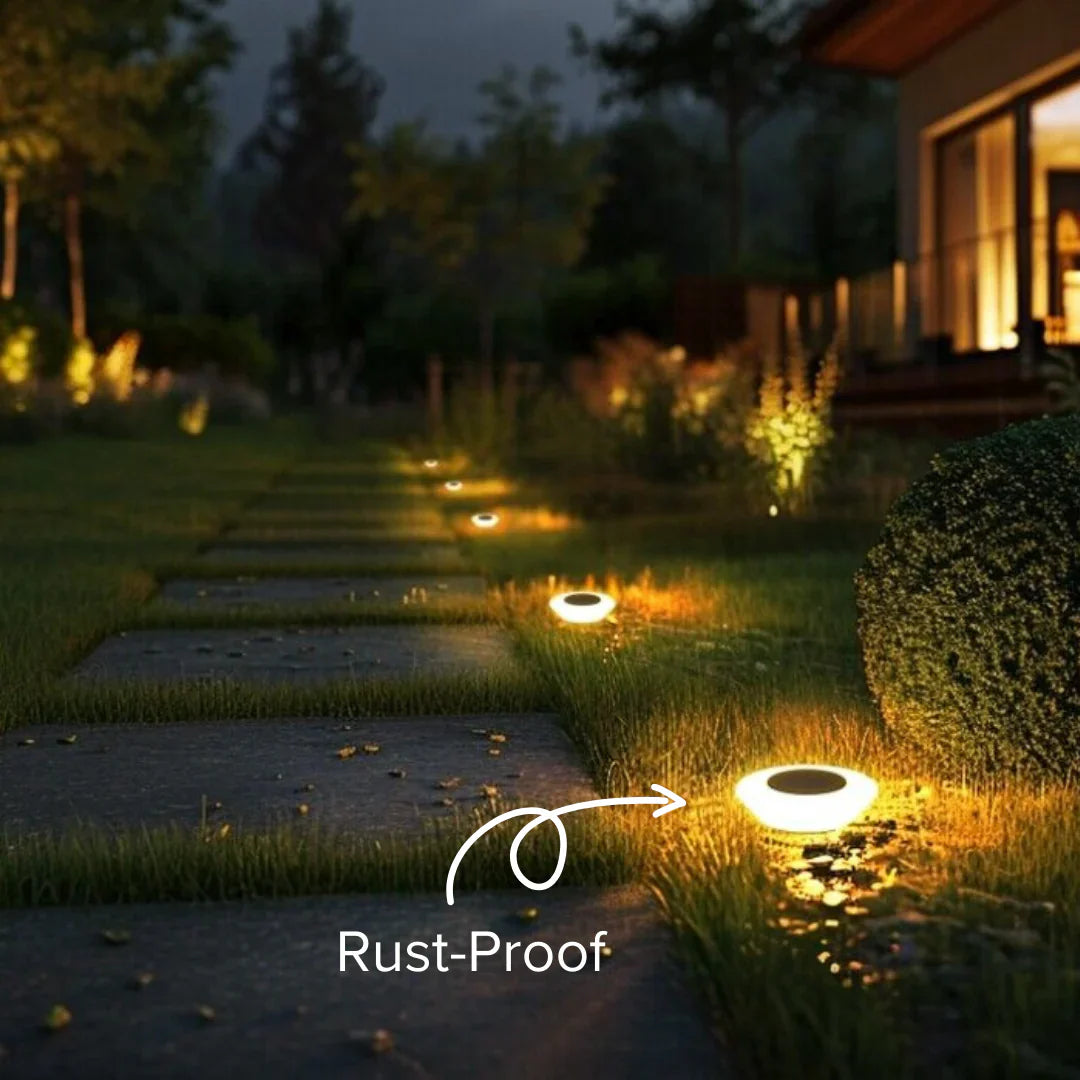 Tiveario Home™ Rust-Proof Solar Ground Light