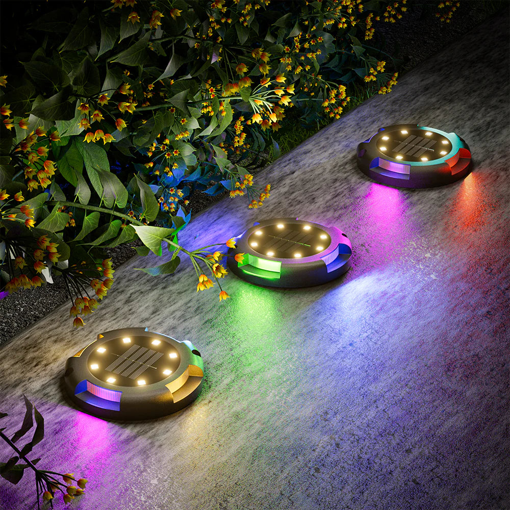 Rust-proof Onyx Solar Ground Light