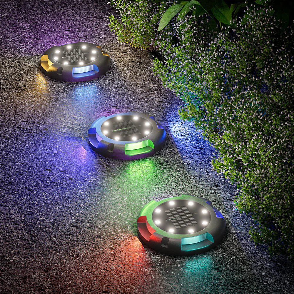 Rust-proof Onyx Solar Ground Light
