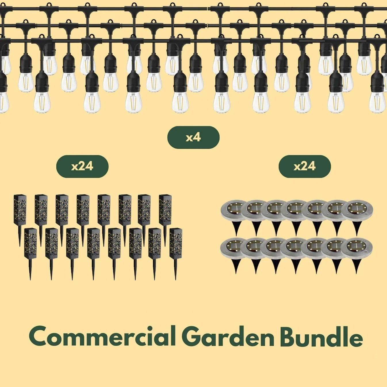 Tiveario Home™ Commercial Garden Bundle