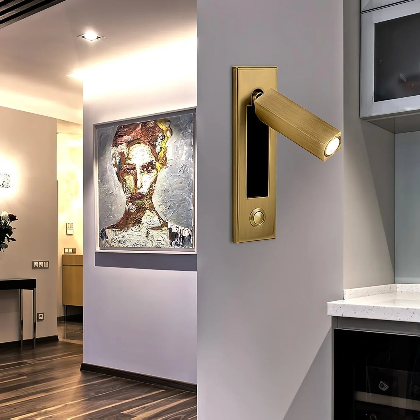 Opalia Modern Built-in LED Wall Lamp