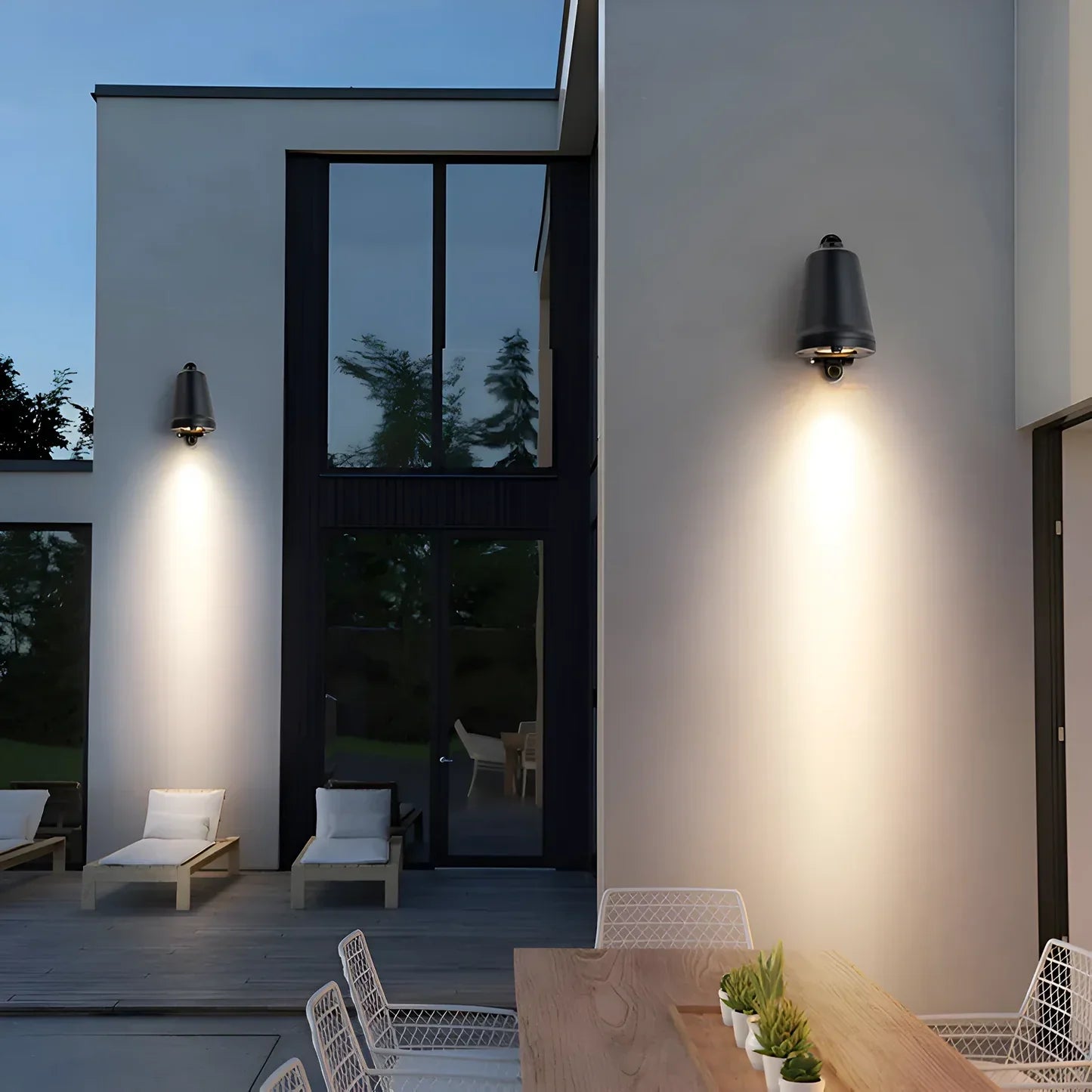 Aureva Minimalist LED Outdoor Wall Lamp