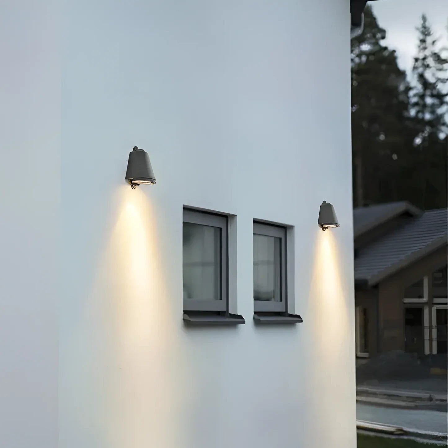 Aureva Minimalist LED Outdoor Wall Lamp