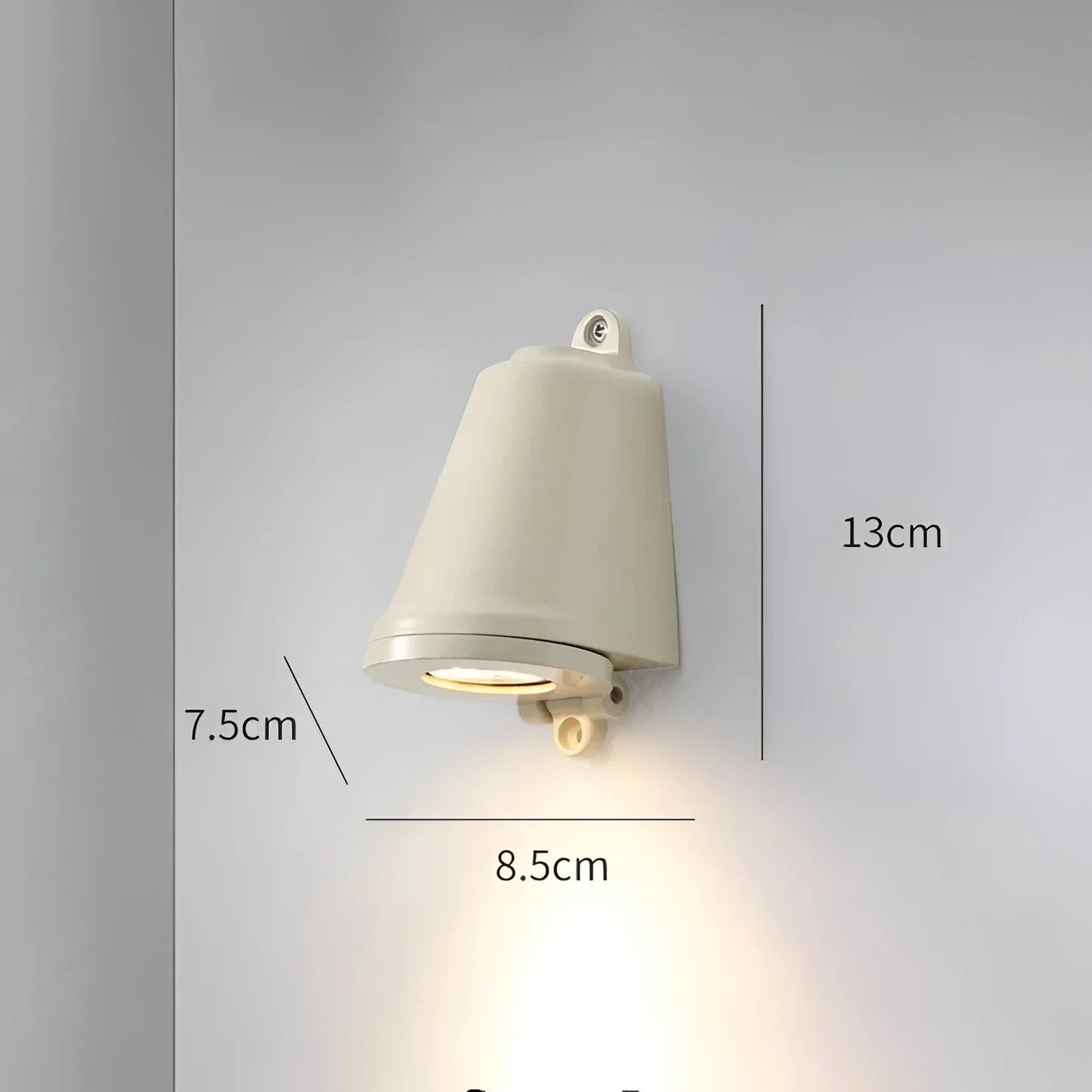 Aureva Minimalist LED Outdoor Wall Lamp