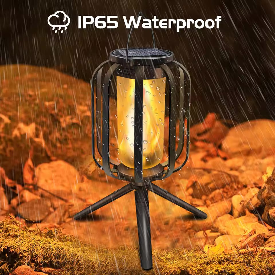 Flickering Flame Solar Lantern