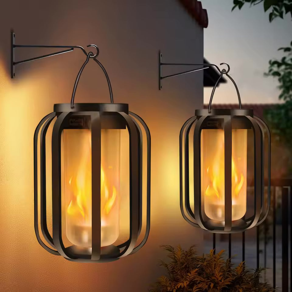 Flickering Flame Solar Lantern