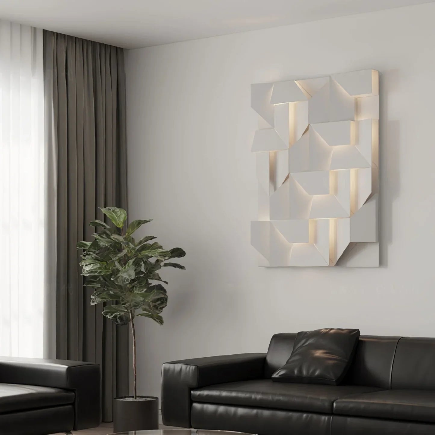 Isara Minimalist Aluminum Wall Lamp