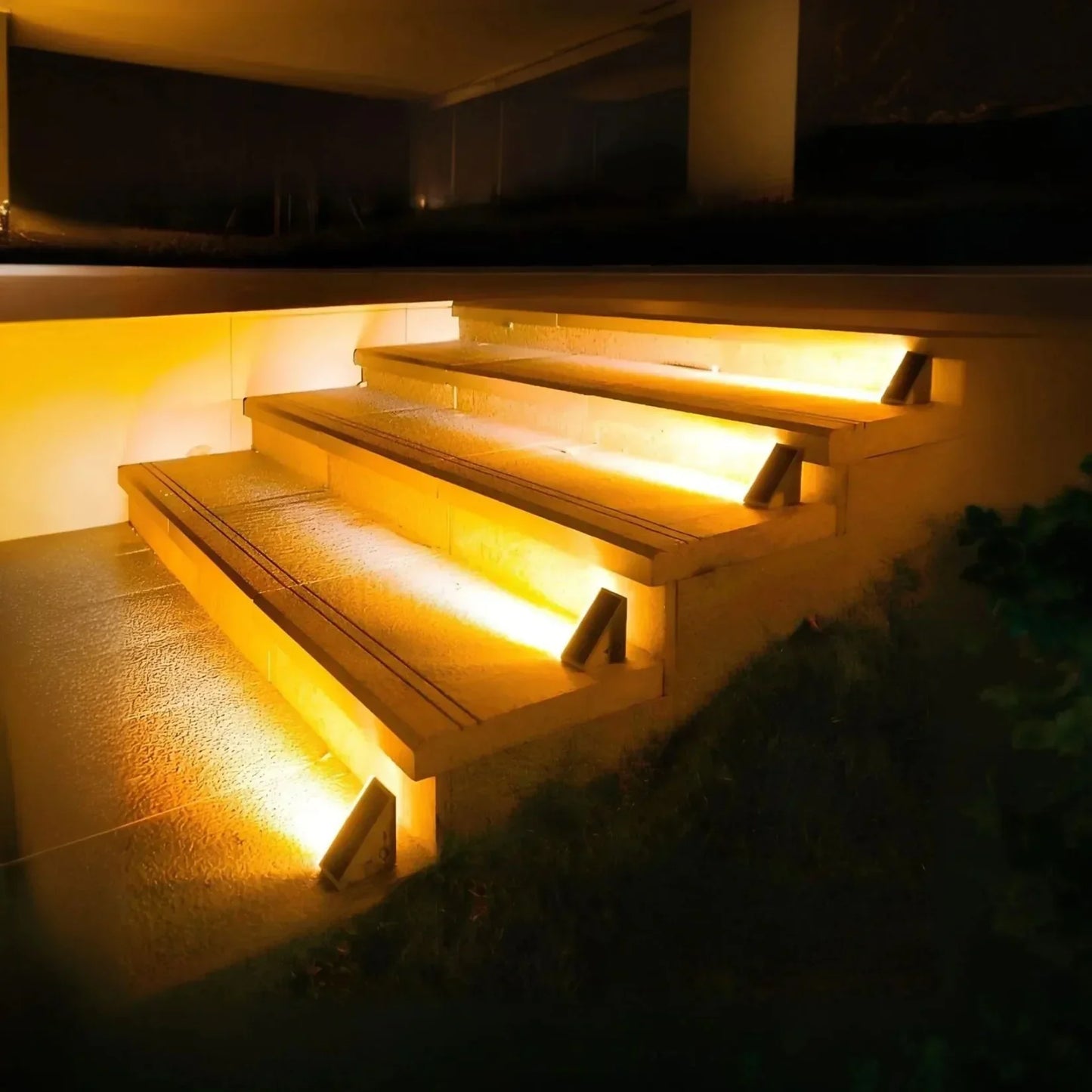 Tiveario Home™ Solar Powered Stair Lights (Set of 6)