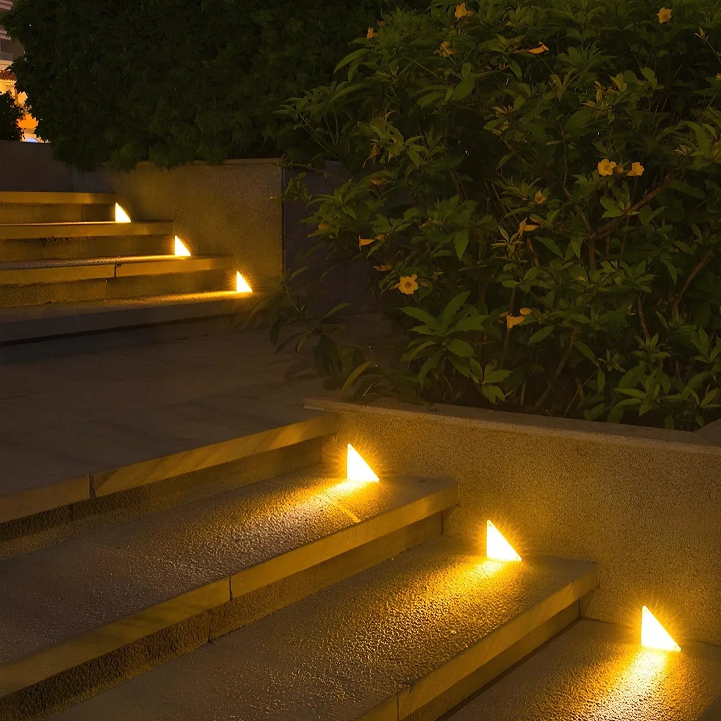 Tiveario Home™ Solar Powered Stair Lights (Set of 6)