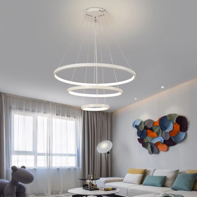 Halo Modern Chandelier Lamp