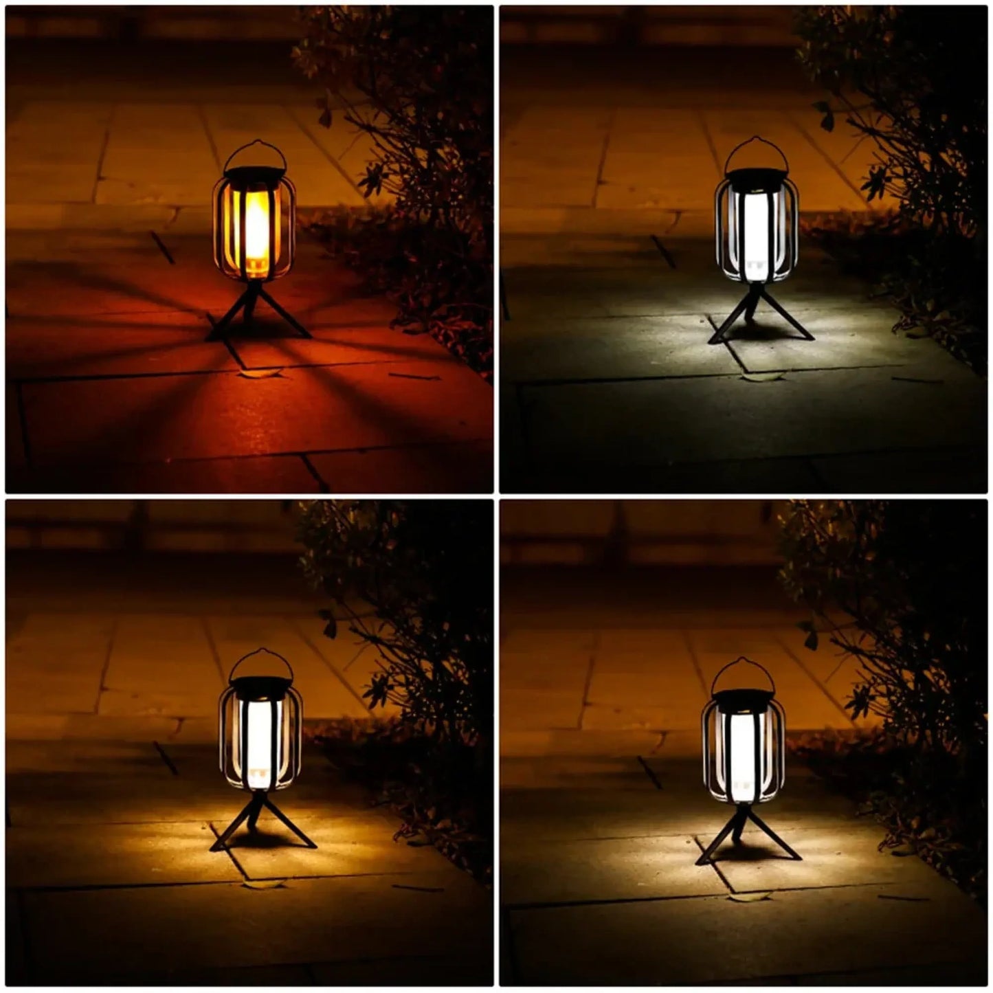 Flickering Flame Solar Lantern