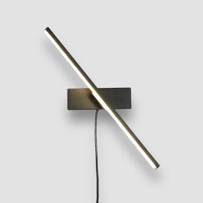 Palessa Adjustable Nordic LED Wall Lamp with Plug and Remote