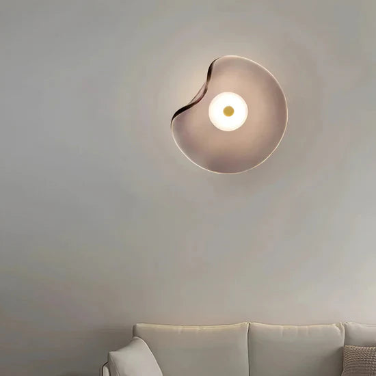 Ephyra Curved Glass Wall Lamp