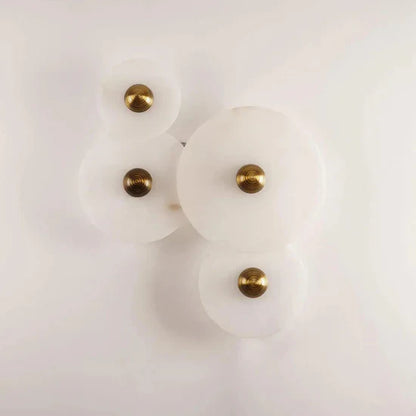 Vivia Round LED Wall Lamp from Albast in Scandinavian Style