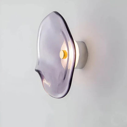 Ephyra Curved Glass Wall Lamp