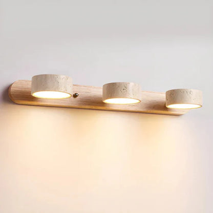 Lyra Travertine Wall Lamp Indoor