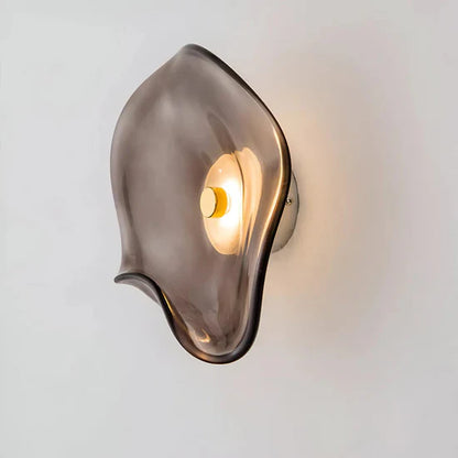 Ephyra Curved Glass Wall Lamp