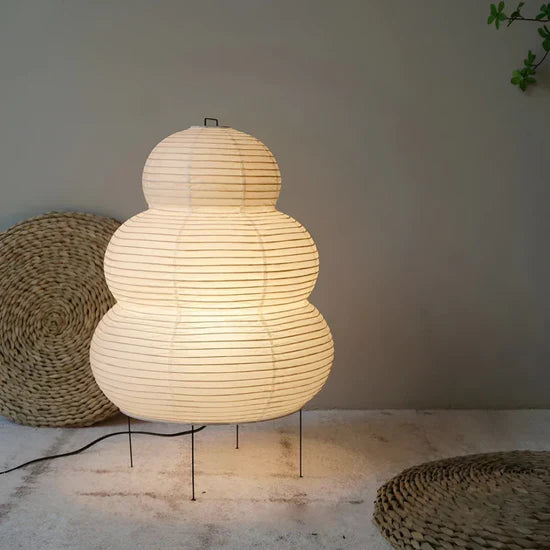 Jovis Japanese Rice Paper Floor Lamp