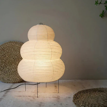 Jovis Japanese Rice Paper Floor Lamp