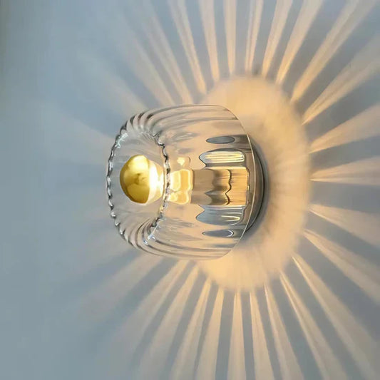 Atropos Glass Stylish Wall Lighting Indoor