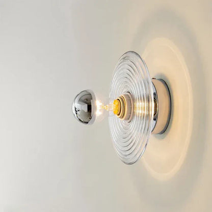 Simo Vintage Glass Wall Lamp