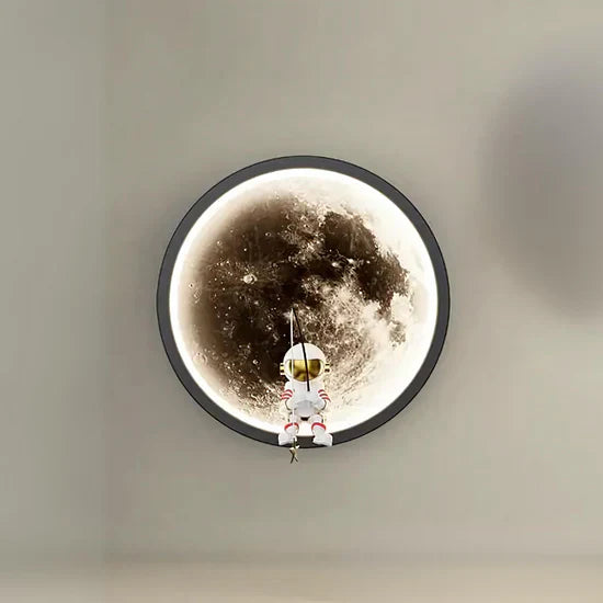 Velmir LED Wall Lamp Moon Astronaut