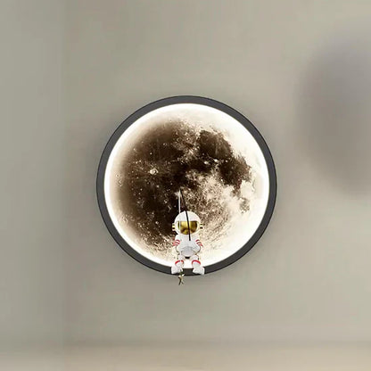 Velmir LED Wall Lamp Moon Astronaut