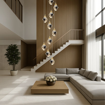 Aurevia Crystal Chandelier