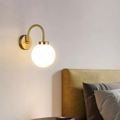Licinia Wall Lamp with Glass Ball