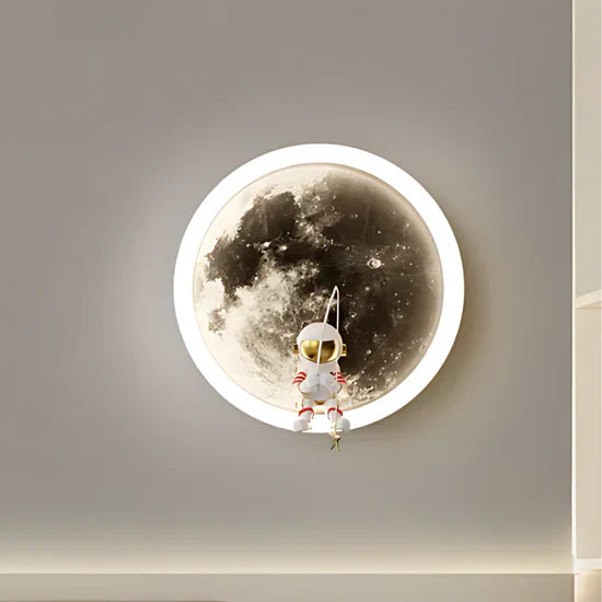 Velmir LED Wall Lamp Moon Astronaut