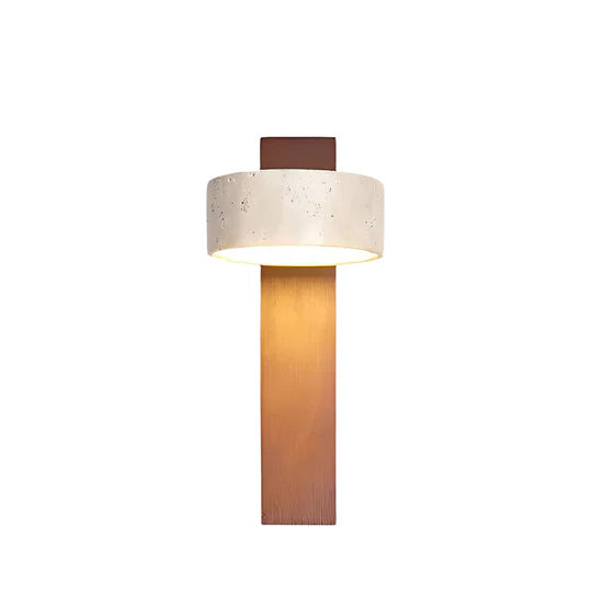 Fotis Wabi Sabi Wall Lamp | Travertine Wall Lighting Indoor