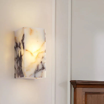 Xera Luxury Marble Natural Stone Wall Lamp