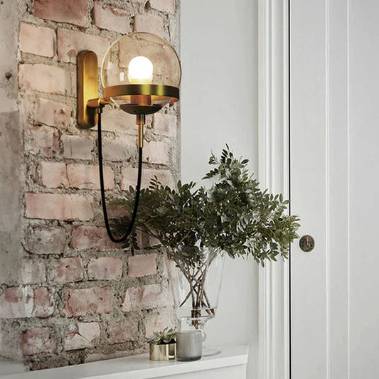 Euphile Stylish Glass Wall Lamp