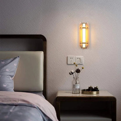 Orvara Luxury LED Wall Lamp Glass