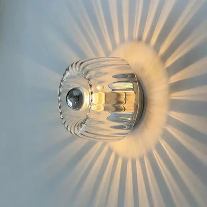 Atropos Glass Stylish Wall Lighting Indoor