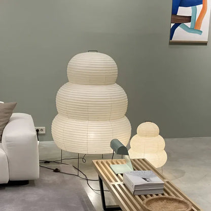 Jovis Japanese Rice Paper Floor Lamp