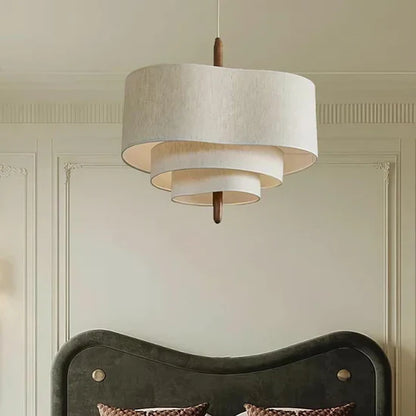 Floressa Elegant Fabric Chandelier for Cozy Lighting