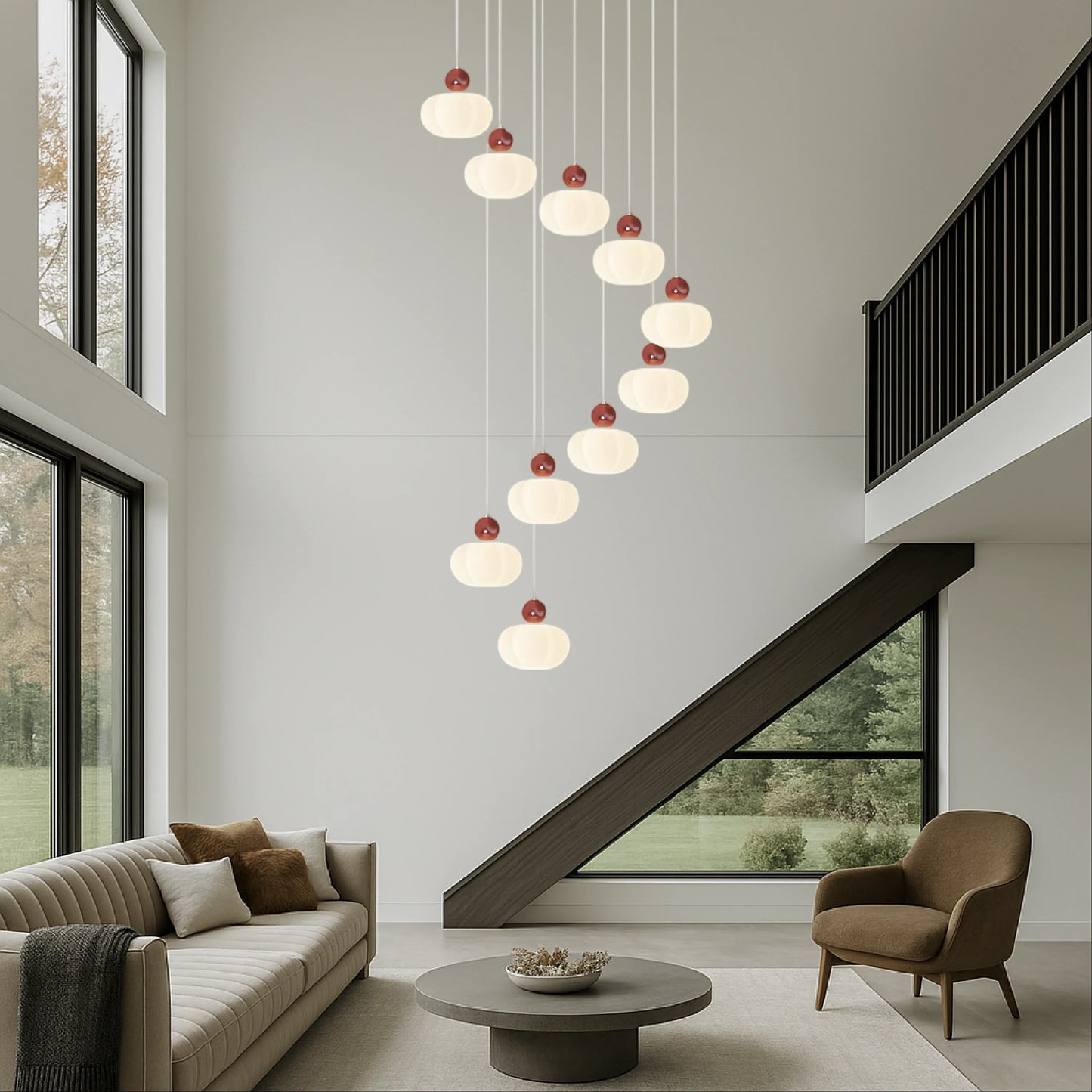 Aestara Art Deco Chandelier