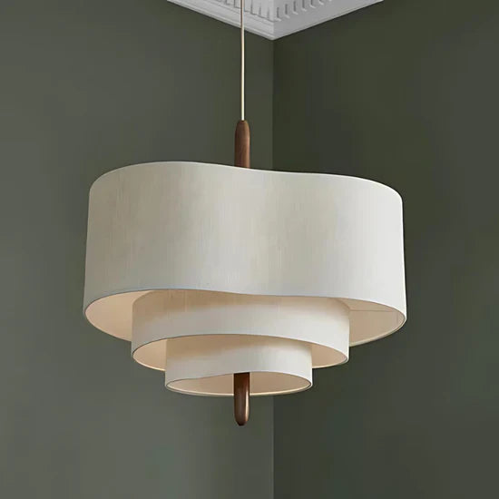 Floressa Elegant Fabric Chandelier for Cozy Lighting