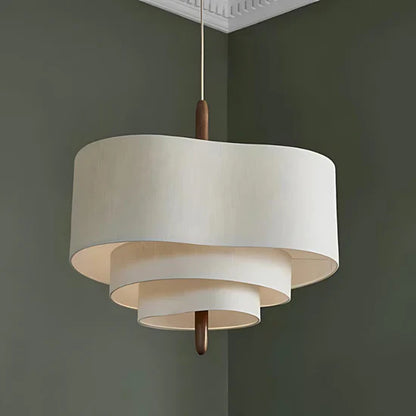 Floressa Elegant Fabric Chandelier for Cozy Lighting