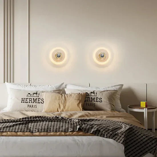 Simo Vintage Glass Wall Lamp