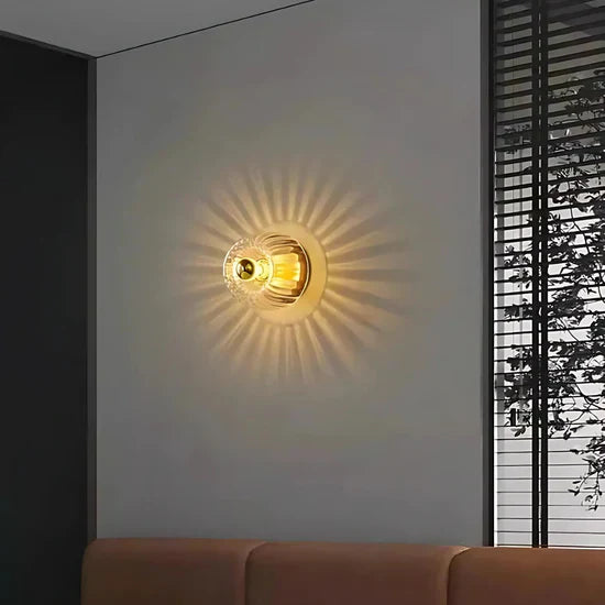Atropos Glass Stylish Wall Lighting Indoor