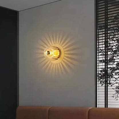 Atropos Glass Stylish Wall Lighting Indoor