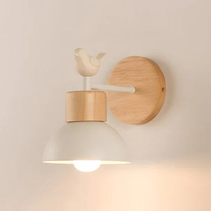 Xenia Stylish Wooden Wall Lamp