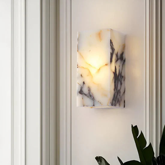 Xera Luxury Marble Natural Stone Wall Lamp