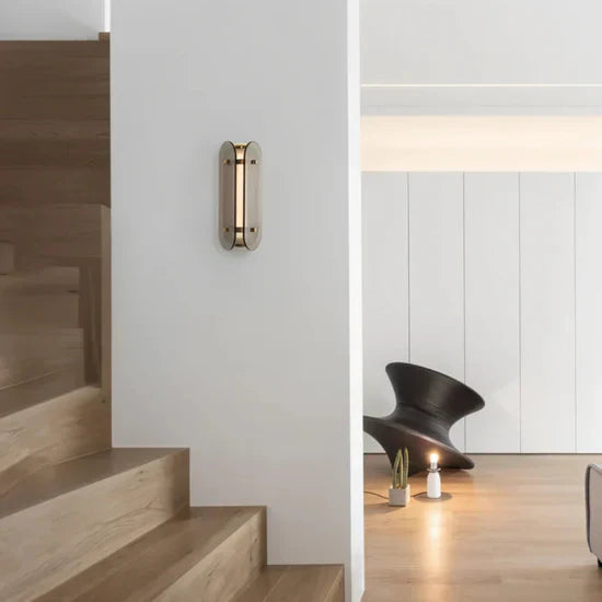 Orvara Luxury LED Wall Lamp Glass