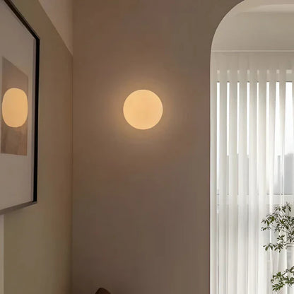 Pietas Stylish Glass Wall Lamp