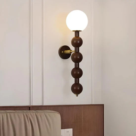 Messalina Vintage Wall Lamp Wood