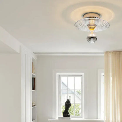 Simo Vintage Glass Wall Lamp